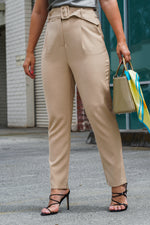 Load image into Gallery viewer, LADY BOSS CLASSIC PANTS- NUDE